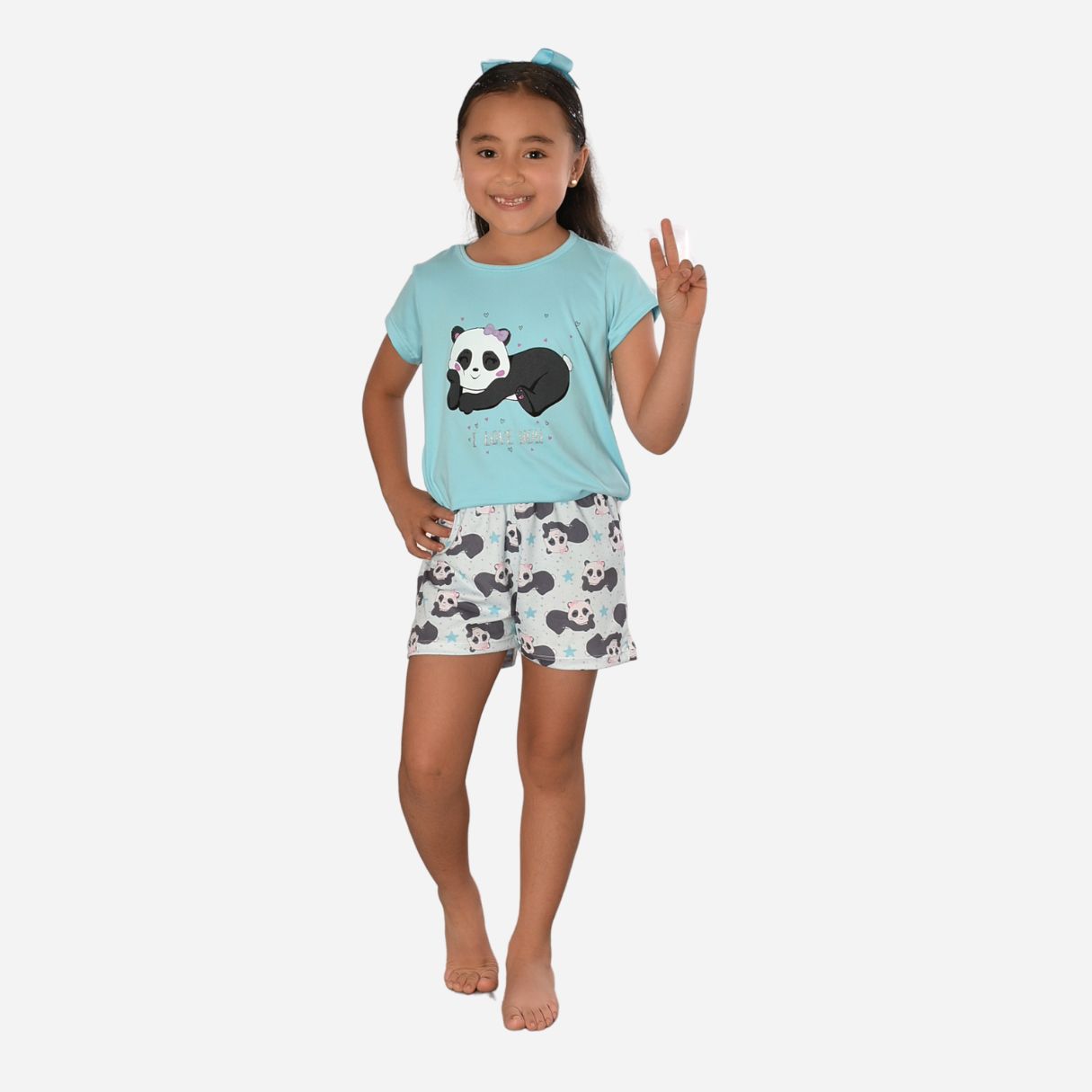 Pijama Niña Blusa + Short Ref. 521002-005-1