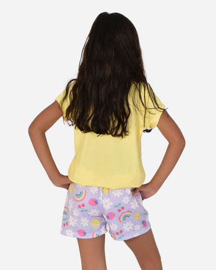 Pijama De Niña Blusa + Short Ref. 521002-015