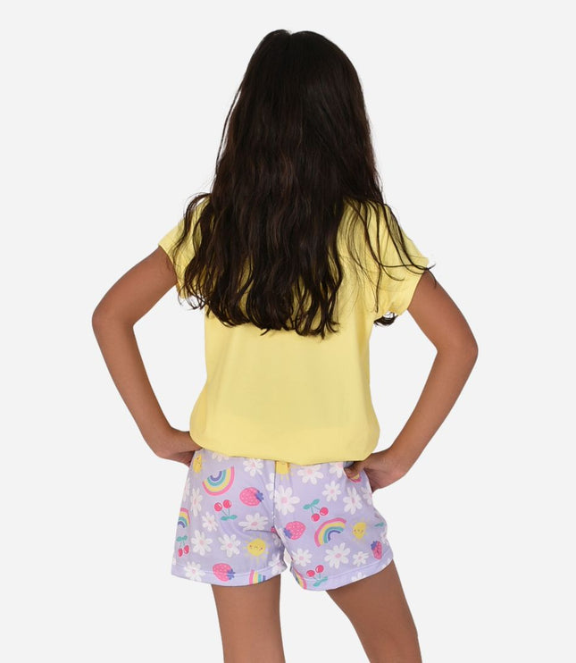 Pijama De Niña Blusa + Short Ref. 521002-015