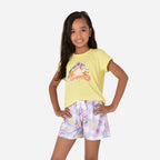 Pijama De Niña Blusa + Short Ref. 521002-015