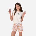 Pijama de Dama Blusa + Short Ref. 521002-021