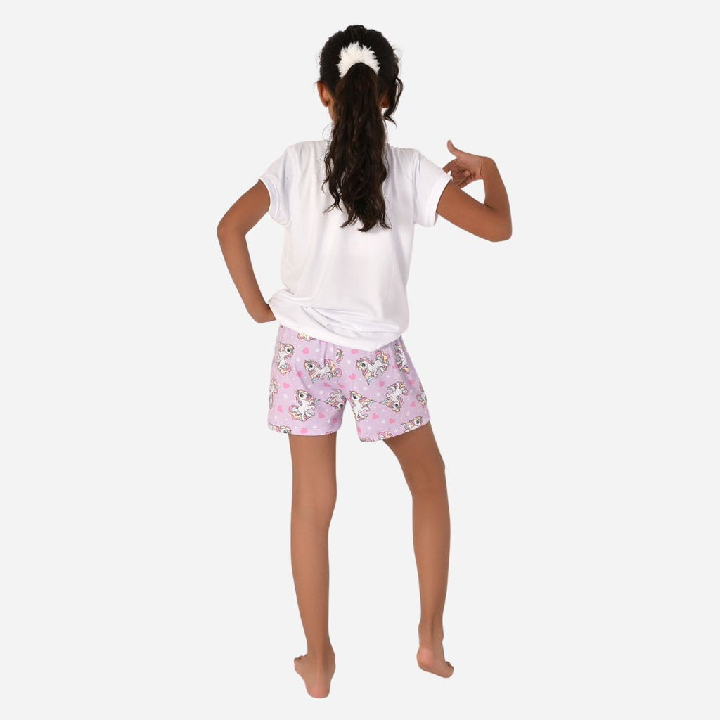 Pijama De Niña Blusa + Short Ref. 52102-028