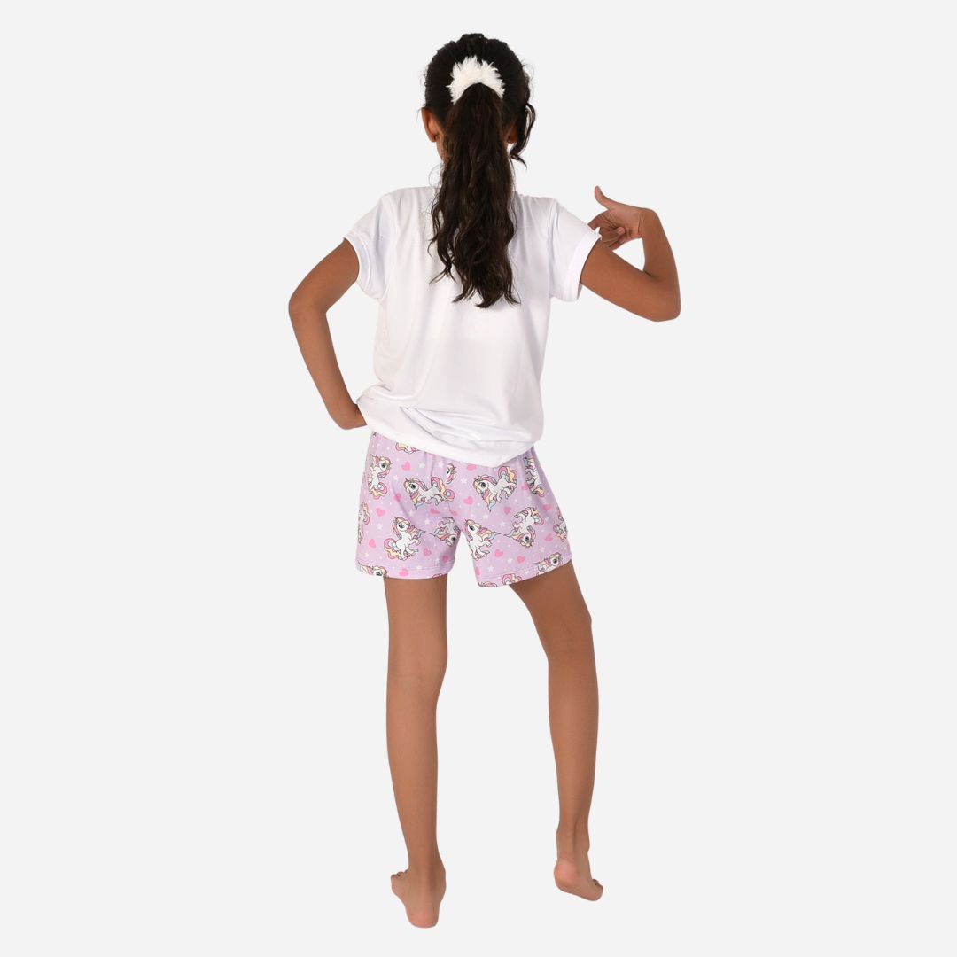 Pijama De Niña Blusa + Short Ref. 52102-028