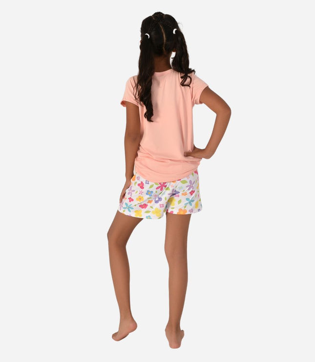 Pijama De Niña Blusa + Short Ref. 52102-029