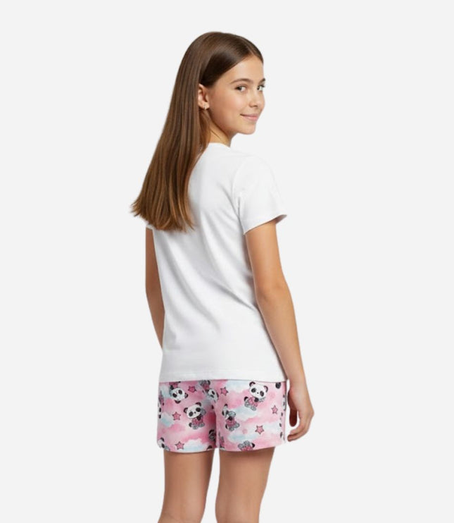Pijama De Niña Blusa + Short Ref. 52102-031
