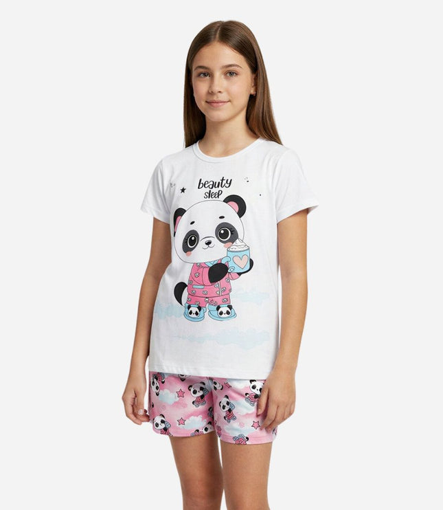 Pijama De Niña Blusa + Short Ref. 52102-031