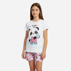 Pijama De Niña Blusa + Short Ref. 52102-031