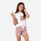Pijama De Niña Blusa + Short Ref. 521002-022