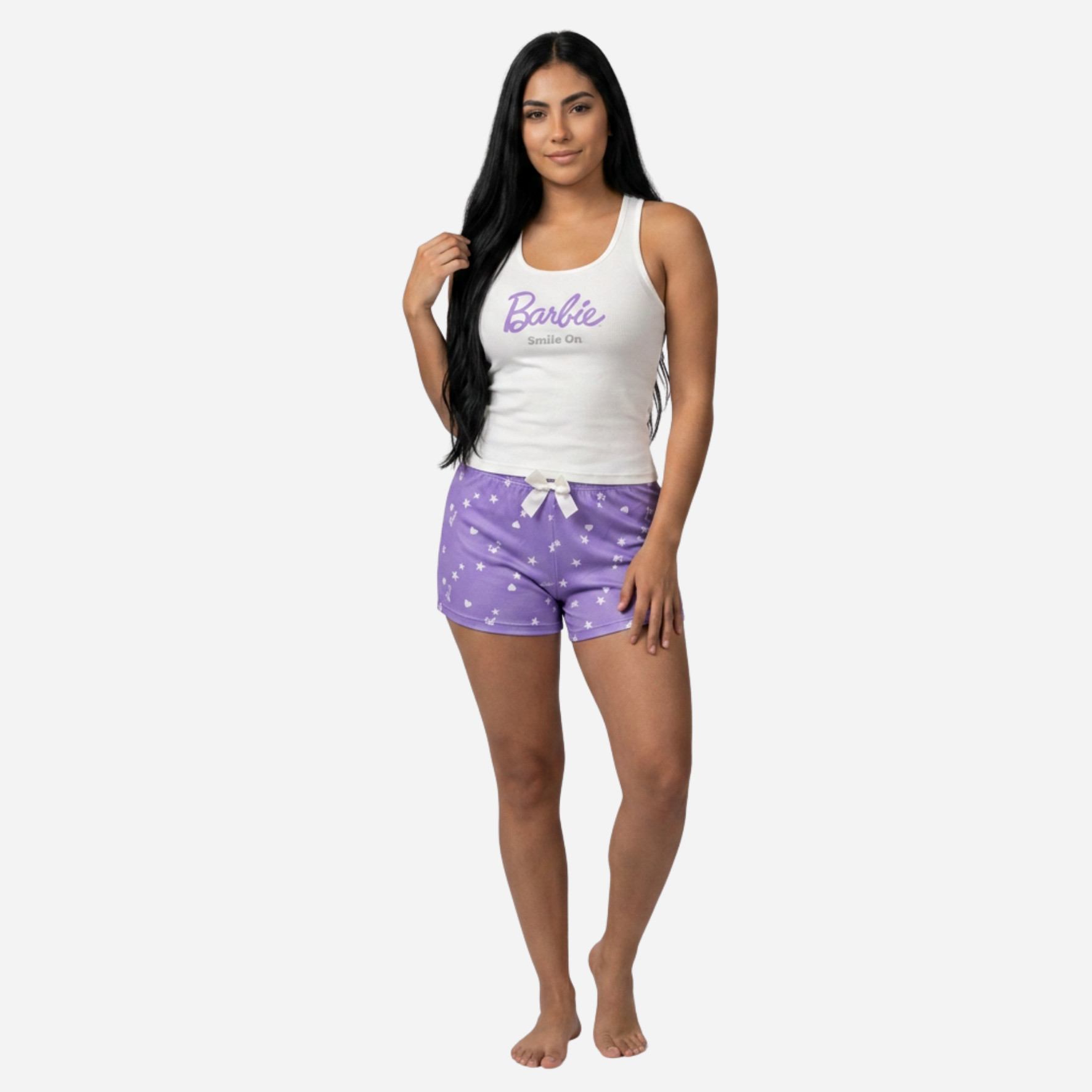 Pijama Dama Barbie Camiseta + Short Ref. 52752-001