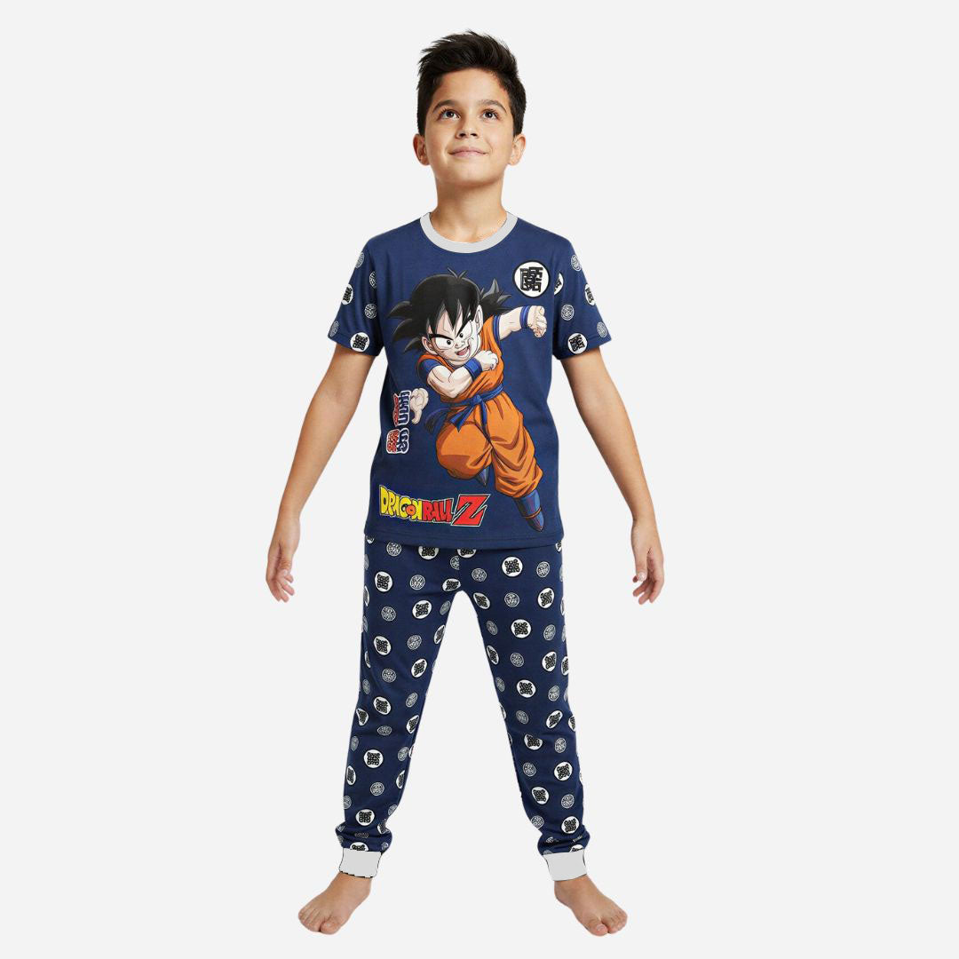 Pijama De Niño Dragon Ball Z Camiseta + Pantalon Ref. 55000