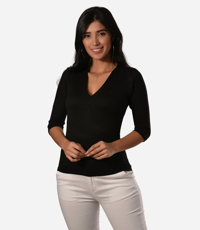 Blusa Básica de Dama Ref. 60051