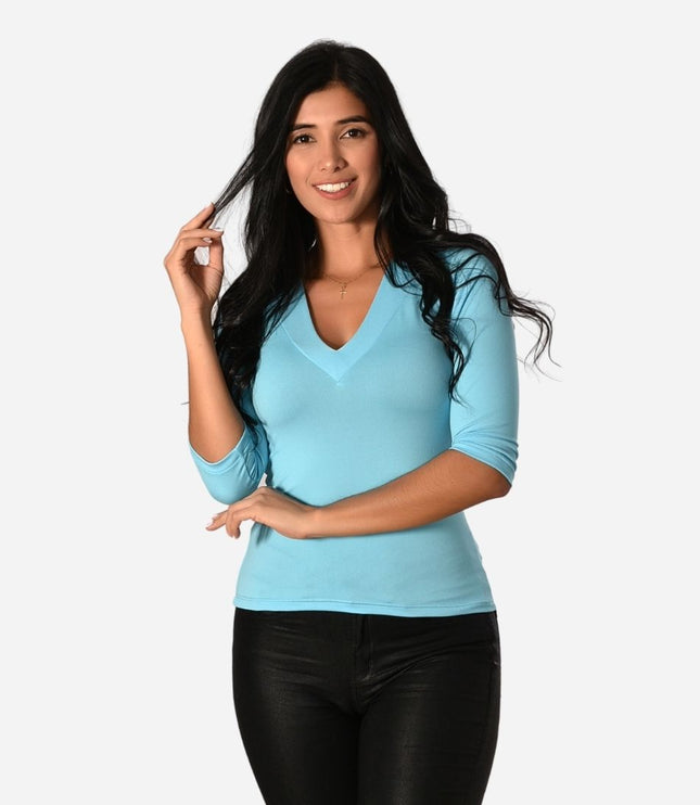 Blusa Básica de Dama Ref. 60051