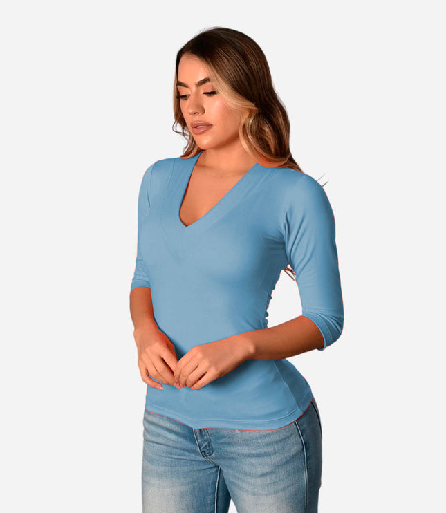 Blusa Básica de Dama Ref. 60051