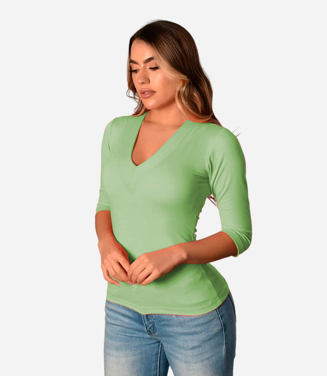 Blusa Básica de Dama Ref. 60051