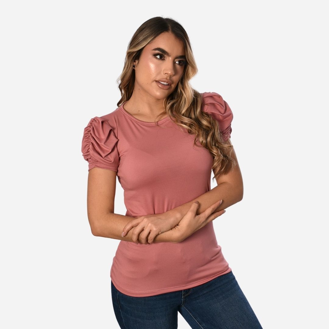 Blusa Básica de Dama Ref. 60057