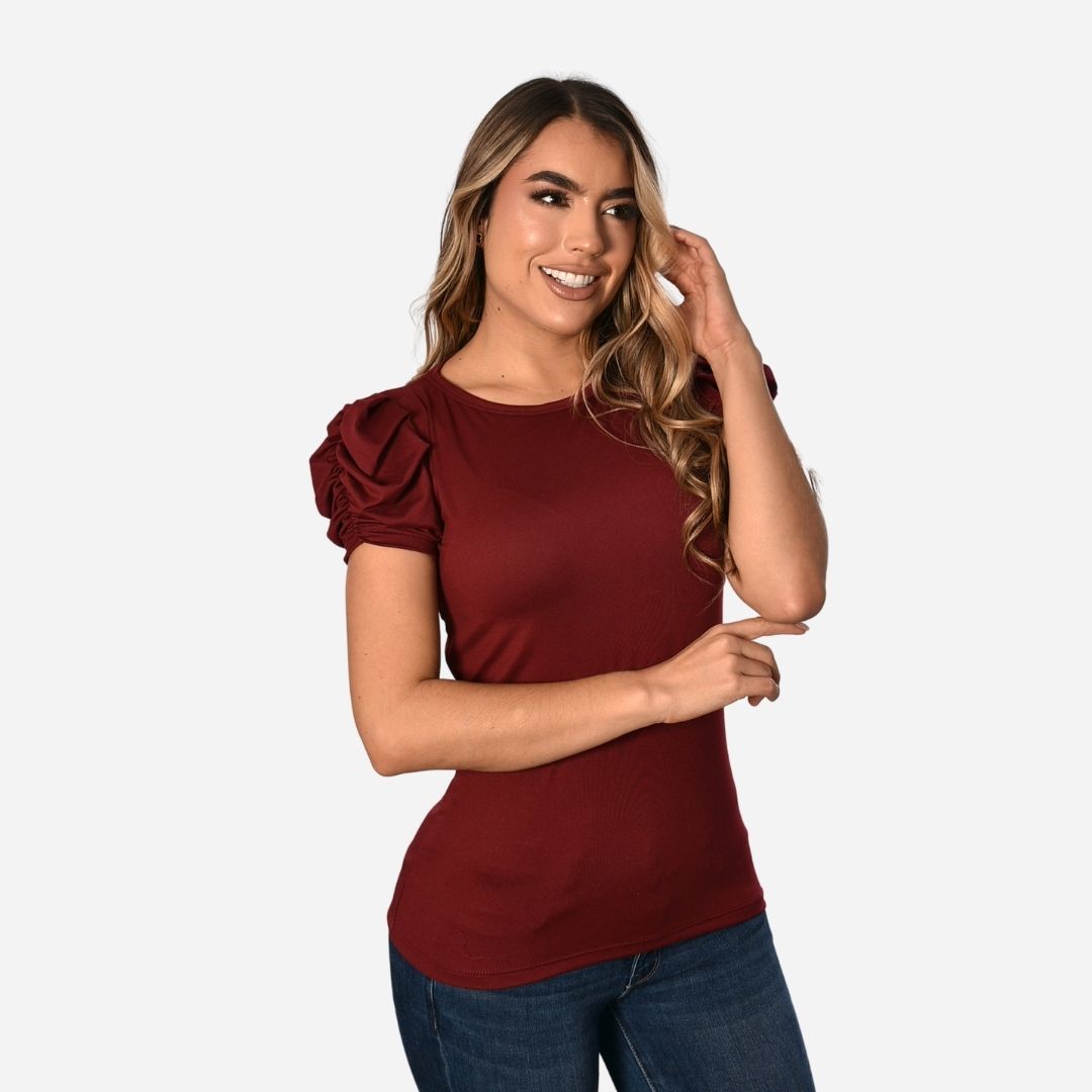 Blusa Básica de Dama Ref. 60057