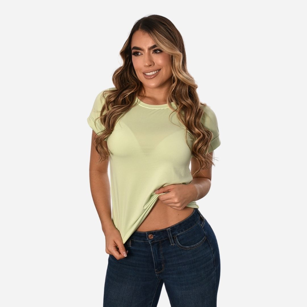 Blusa Básica de Dama Ref. 60061