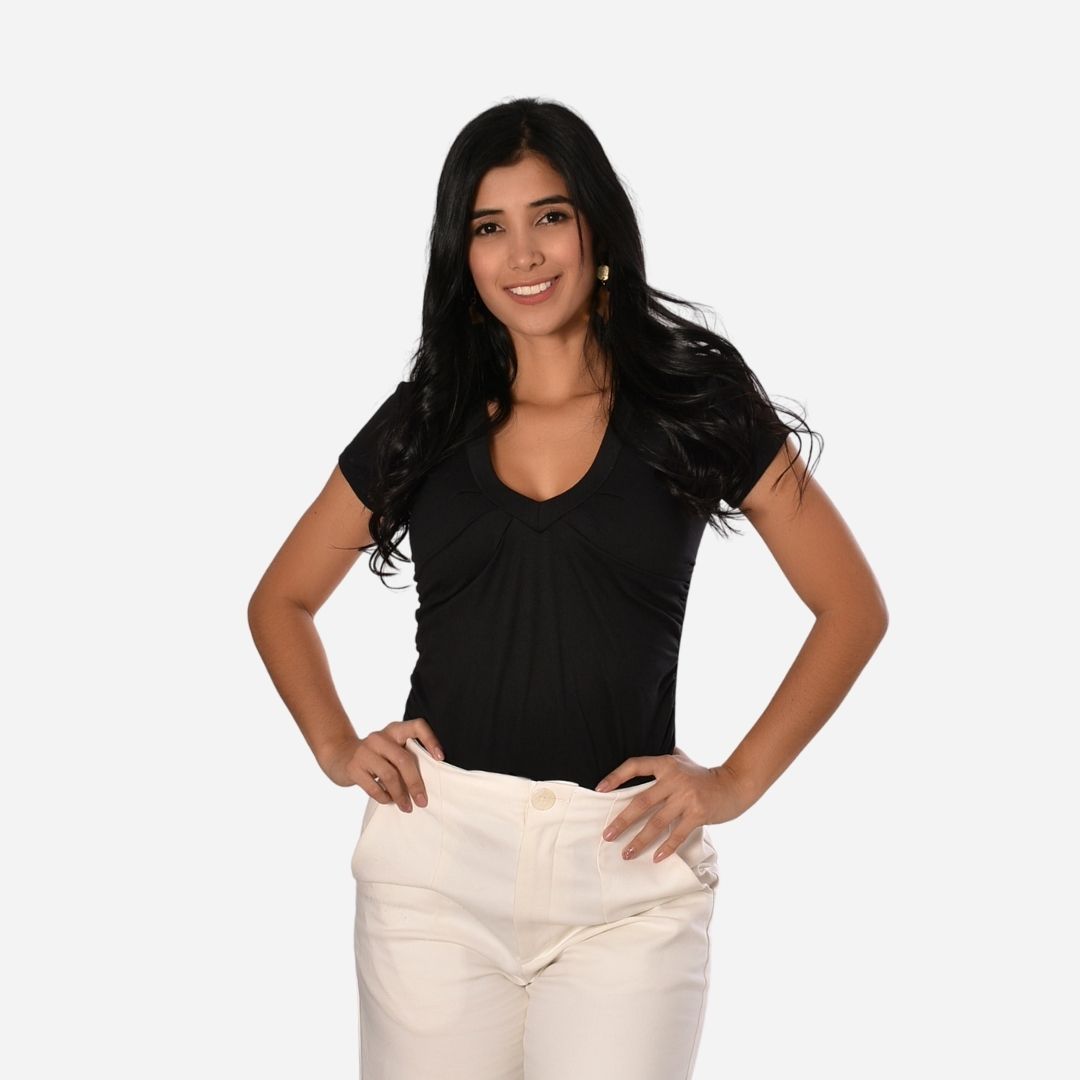 Blusa Básica de Dama Ref. 60067