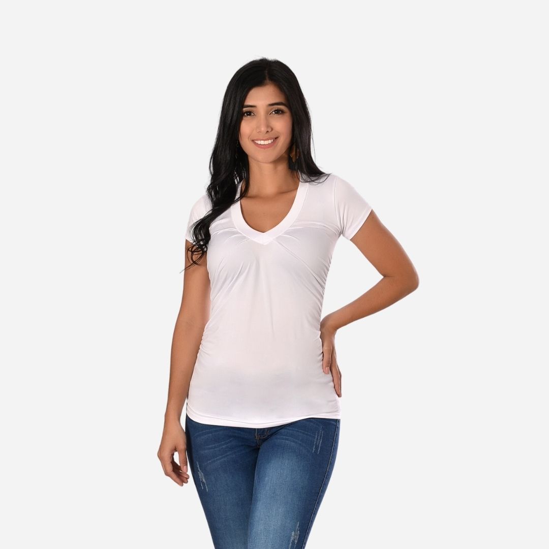 Blusa Básica de Dama Ref. 60067