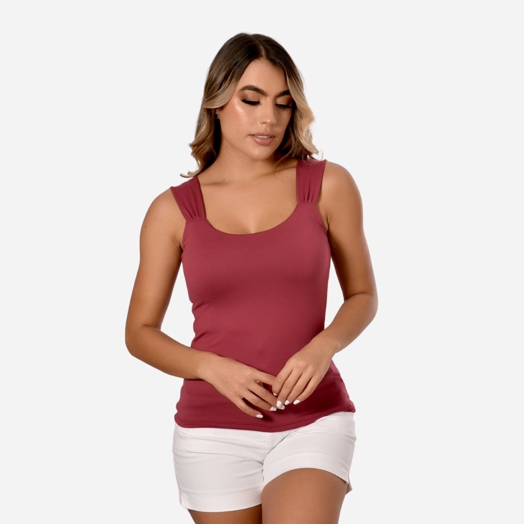 Blusa de Dama Basica Ref. 60071