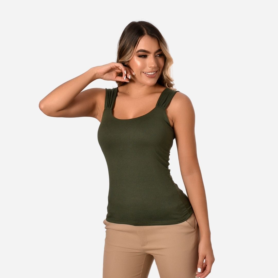 Blusa de Dama Basica Ref. 60071