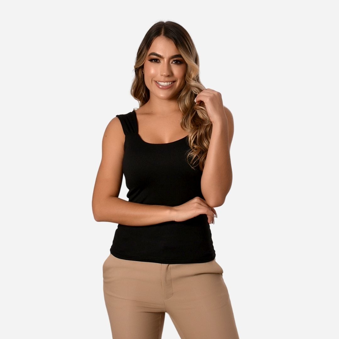 Blusa de Dama Basica Ref. 60071