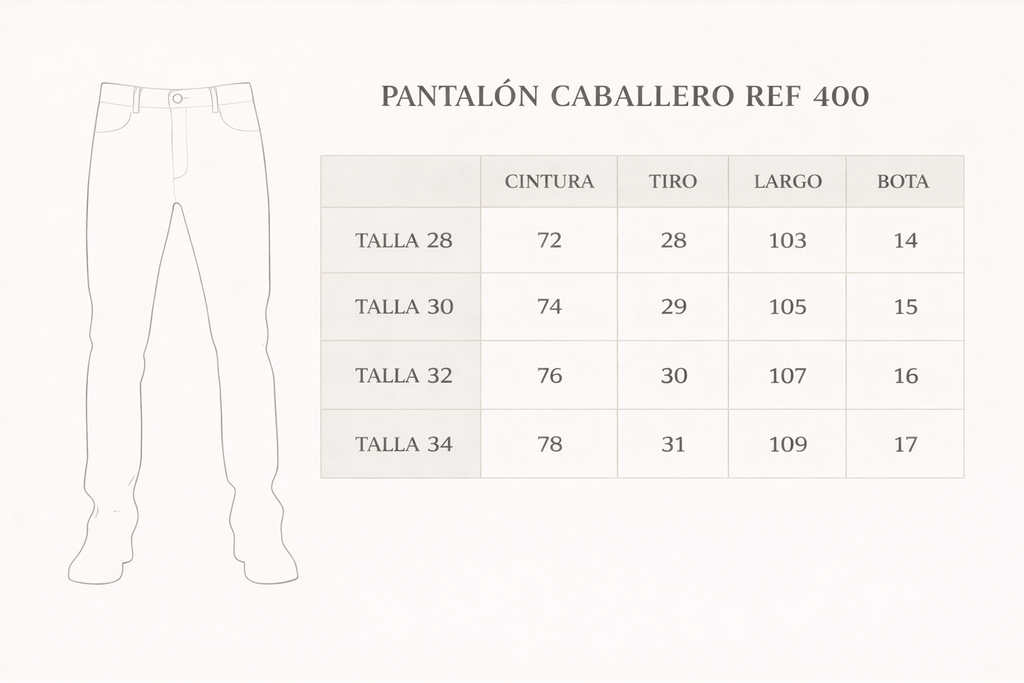 Pantalón de Hombre Ref. 400