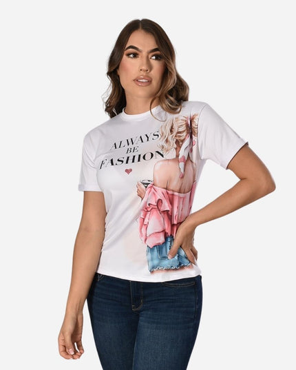 Camiseta de Dama Ref. 64868