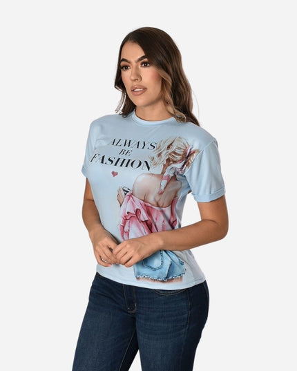 Camiseta de Dama Ref. 64868