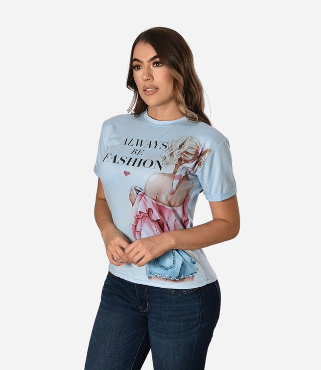 Camiseta de Dama Ref. 64868