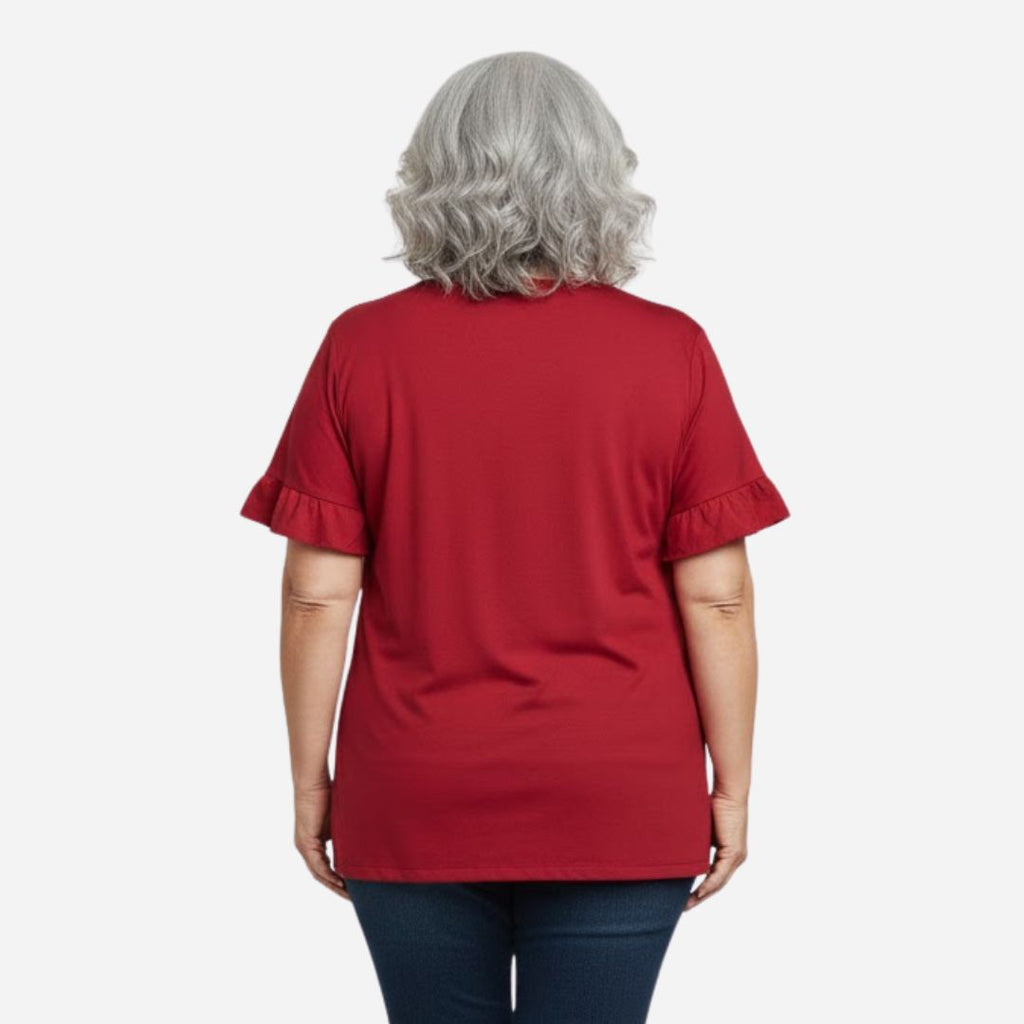 Blusa De Dama Plus Ref. 65012-008
