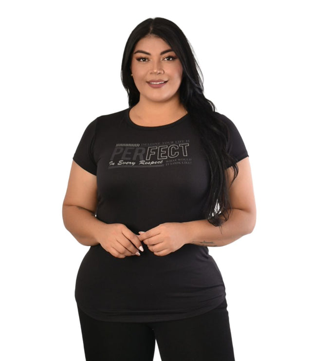 Blusa De Dama Plus Ref. 65015-001
