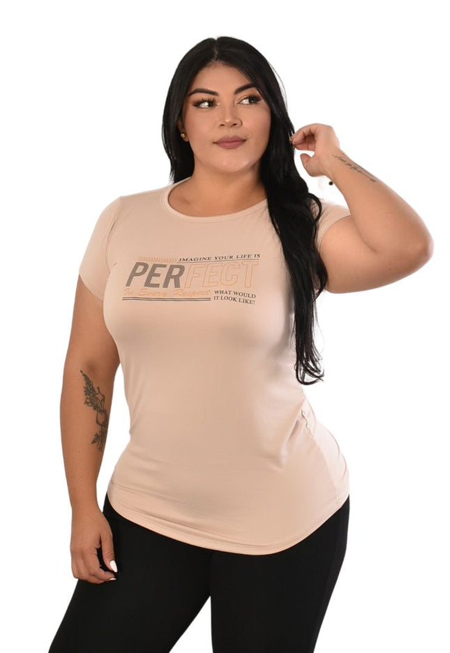 Blusa De Dama Plus Ref. 65015-001