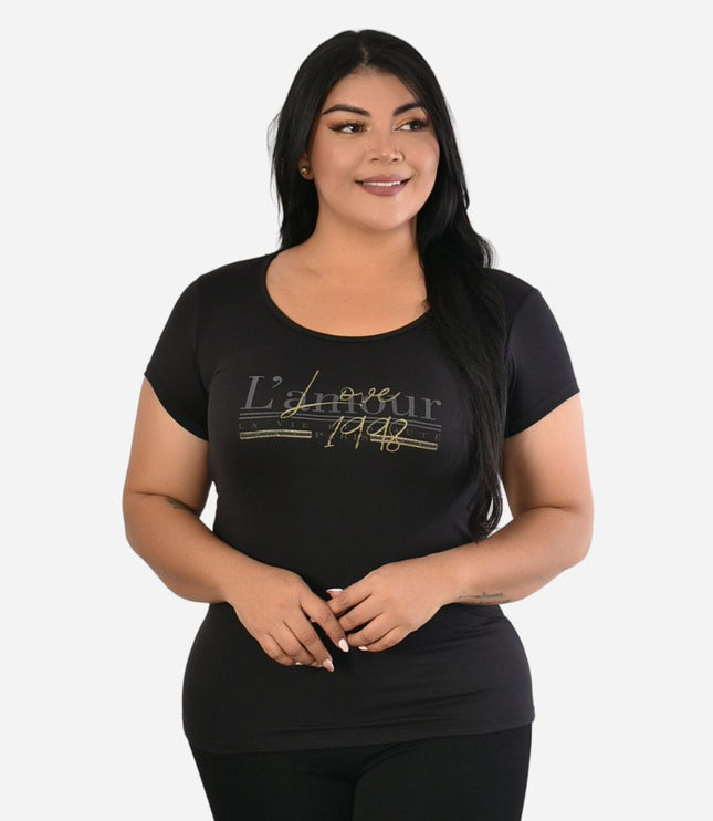 Blusa De Dama Plus Ref. 65021-001