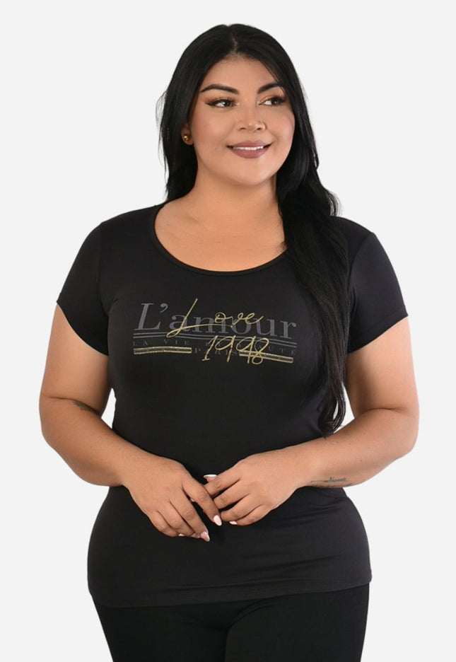 Blusa De Dama Plus Ref. 65021-001