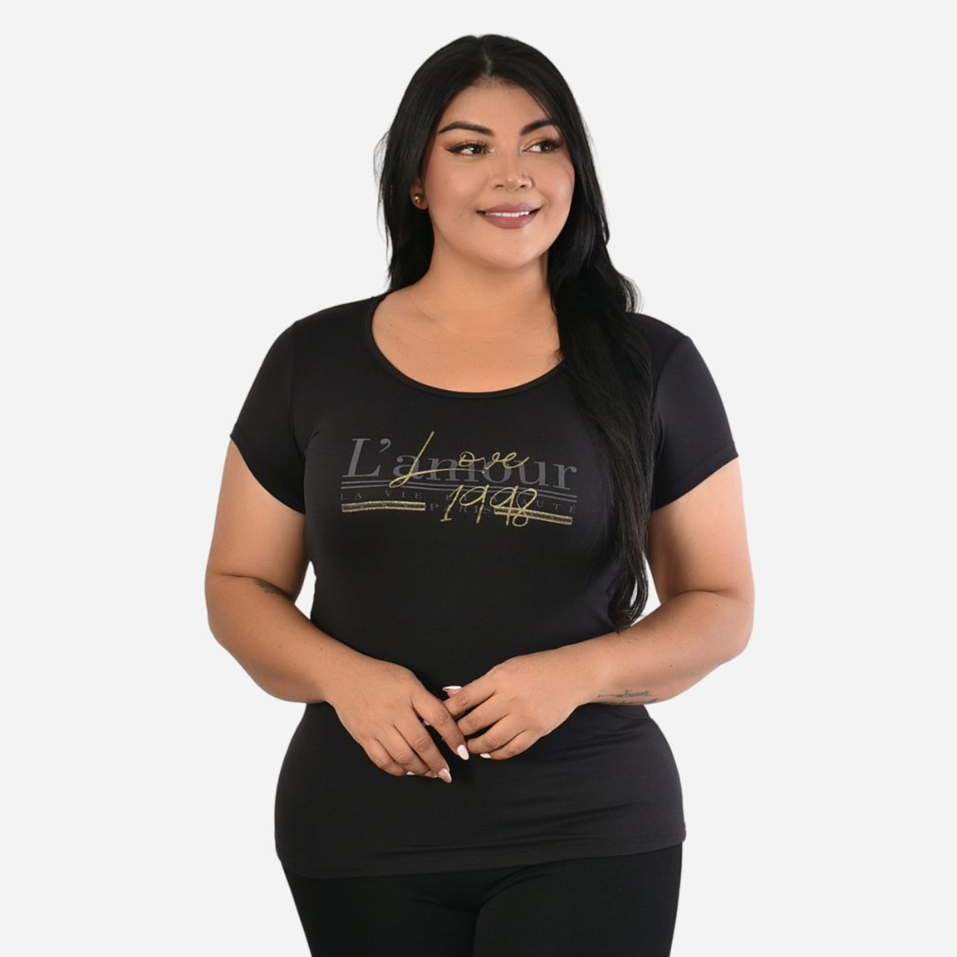 Blusa De Dama Plus Ref. 65021-001