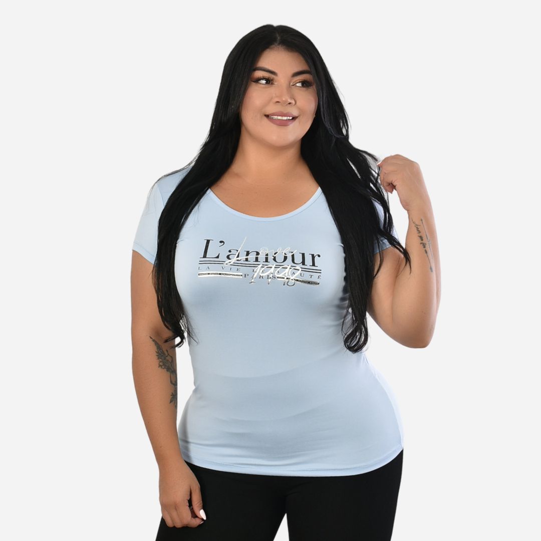 Blusa De Dama Plus Ref. 65021-001