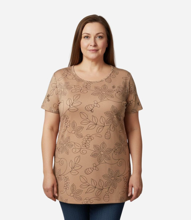 Blusa de Dama Plus Ref. 65021-012