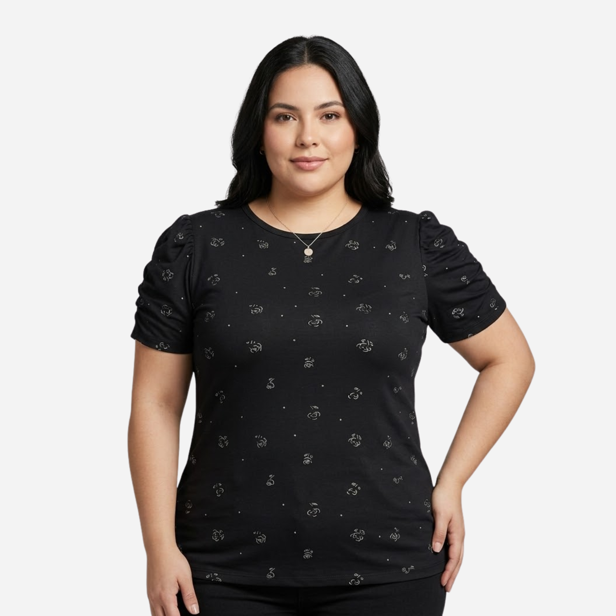 Blusa De Dama Plus Ref. 65022-005
