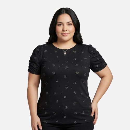 Blusa De Dama Plus Ref. 65022-005