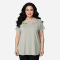 Blusa De Dama Plus Ref. 65026-007