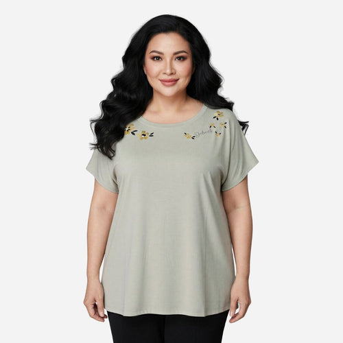 Blusa De Dama Plus Ref. 65026-007