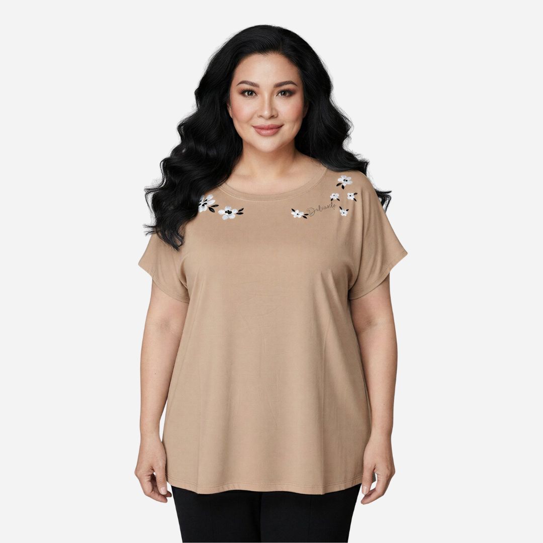 Blusa De Dama Plus Ref. 65026-007
