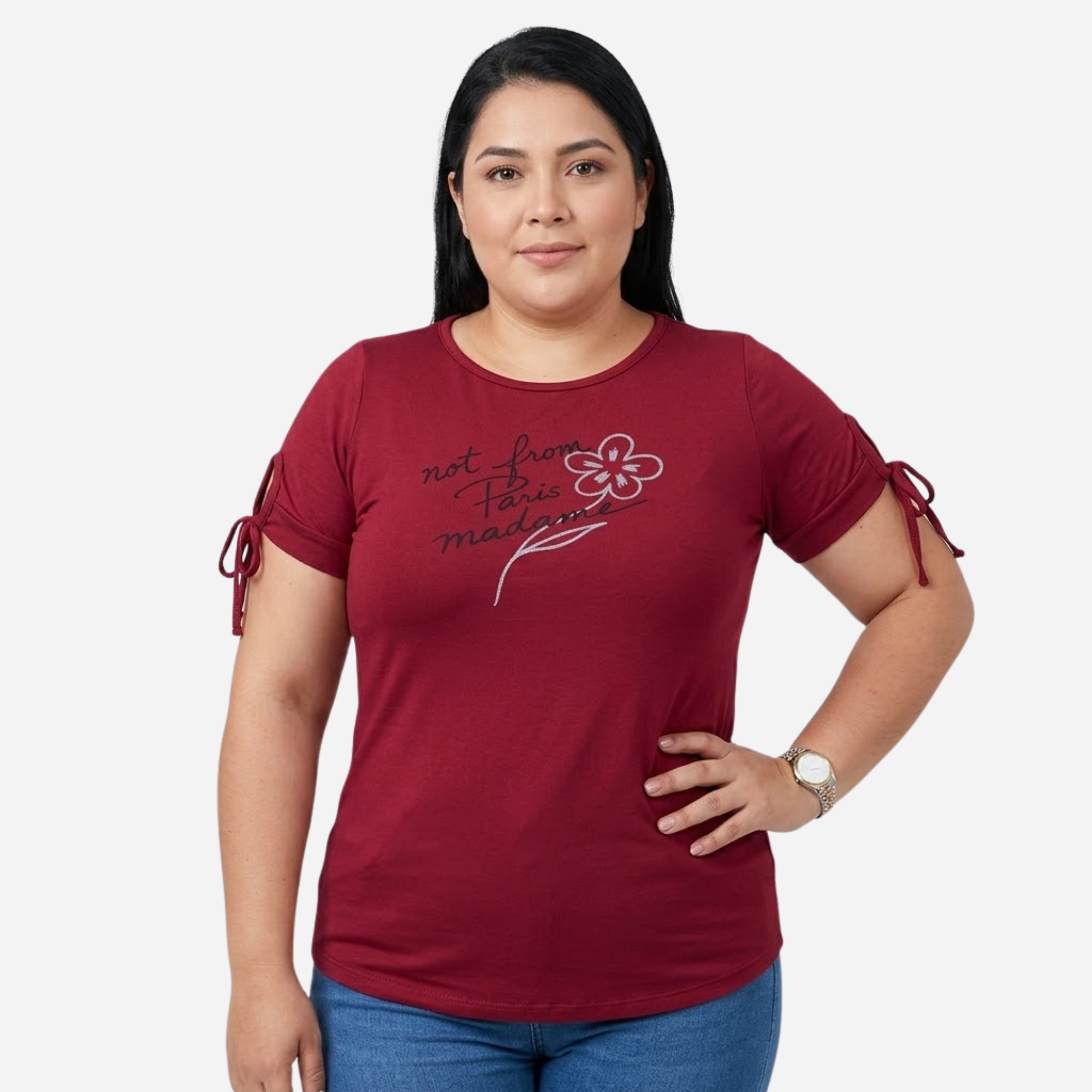 Blusa De Dama Plus Ref. 65031-004