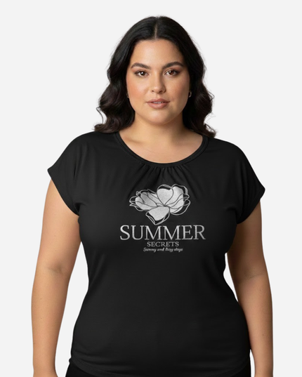 Blusa De Dama Plus Ref. 65040-003