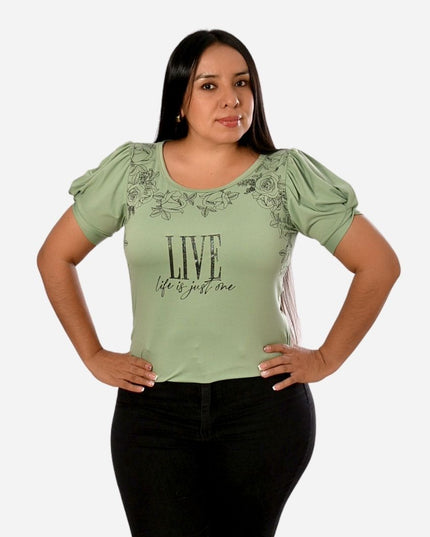 Blusa de Dama Plus Ref. 65899