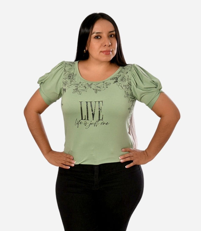 Blusa de Dama Plus Ref. 65899