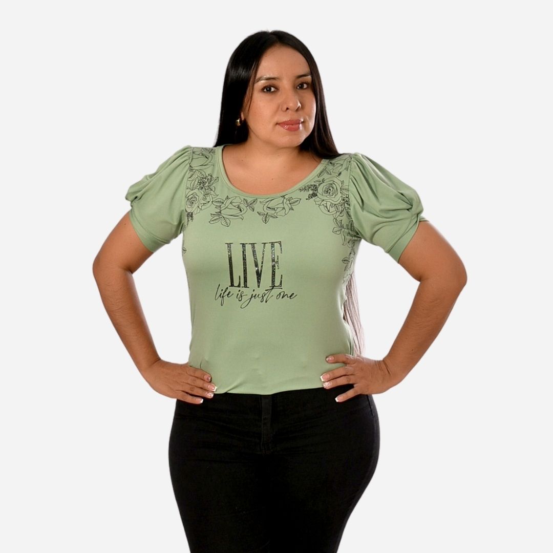 Blusa de Dama Plus Ref. 65899