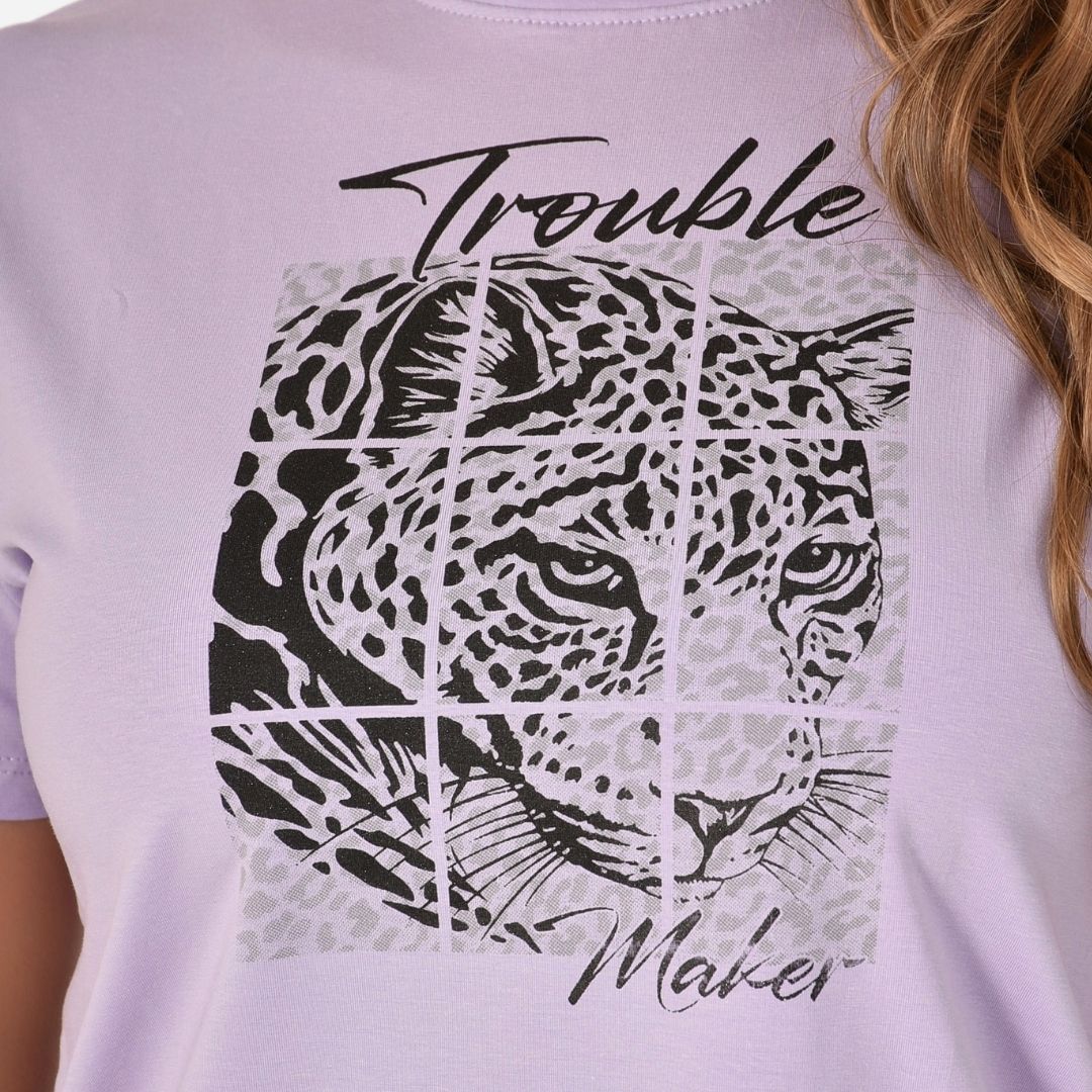 Camiseta De Dama Ref. 66008-001