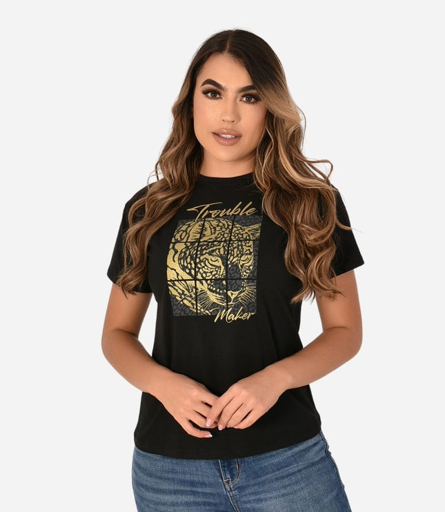 Camiseta De Dama Ref. 66008-001